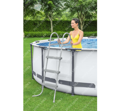 56488 Bestway Каркасный круглый бассейн Steel Pro Max 457х107 см